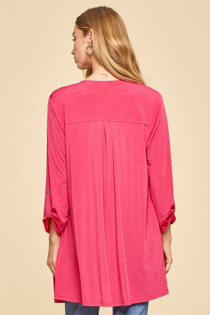 Essential Wrinkle-Free Travel Cardigan