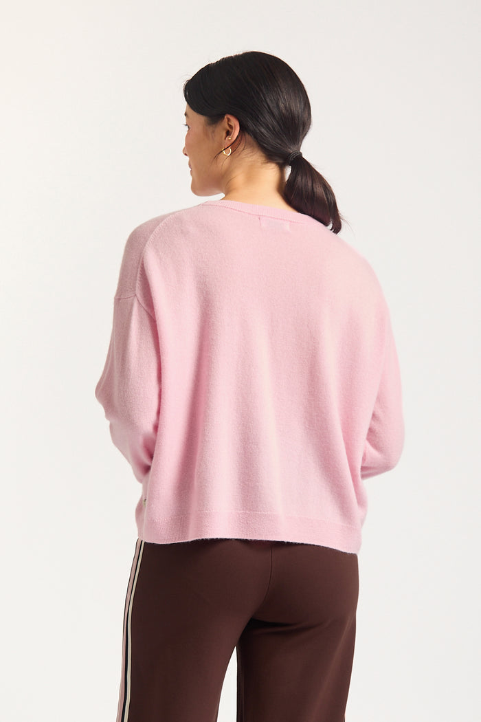 Estelle Cashmere Sweater In Blossom