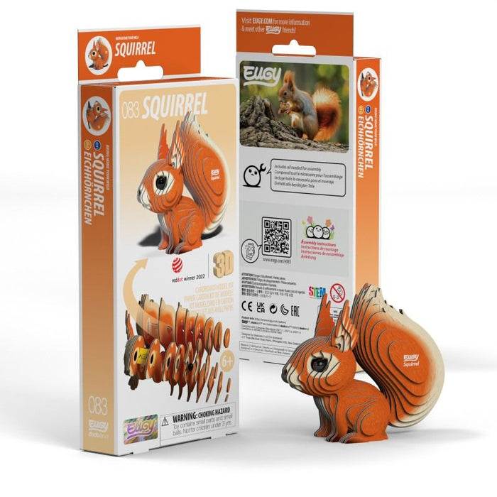 EUGY - Squirrel - 3D Puzzle
