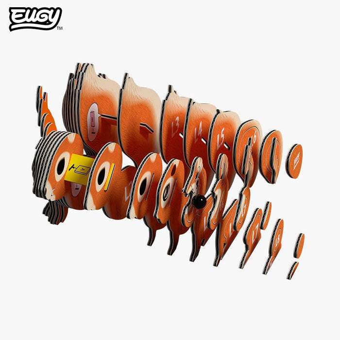 EUGY - Squirrel - 3D Puzzle