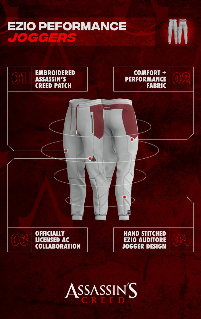 EZIO Limited Edition Performance Joggers Dark