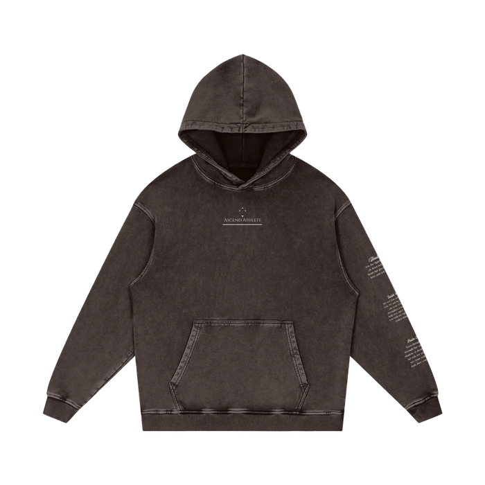 Faith Over Fear | Snow Washed Hoodie
