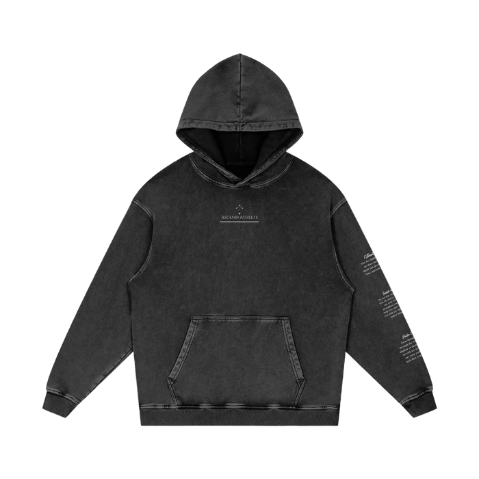 Faith Over Fear | Snow Washed Hoodie