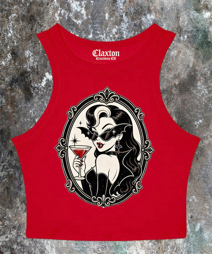 I love Bad Boys Crop Tank Tee❤️🔪 (Copy) Claxton Creations GB