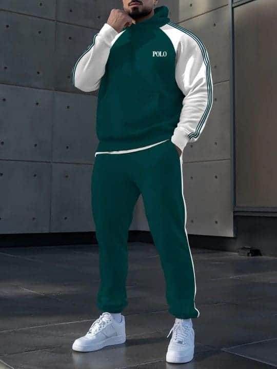 Slim-Fit Gym Tracksuit for Men MTS - 277