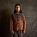 Fauna Baby & Kids Cardigan - Lambswool - Sienna