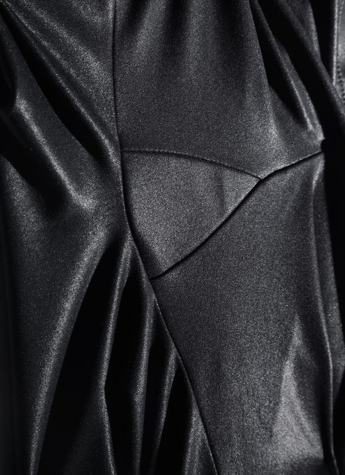 CRZ YOGA Women Butterluxe Matte Faux Leather No Front Seam Leggings 28'' Black Classic Leather
