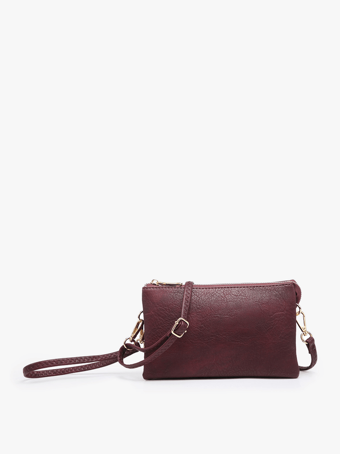 Favorite Riley Clutch Wristlet | 12 Colors Jen & Co Crossbody Plum