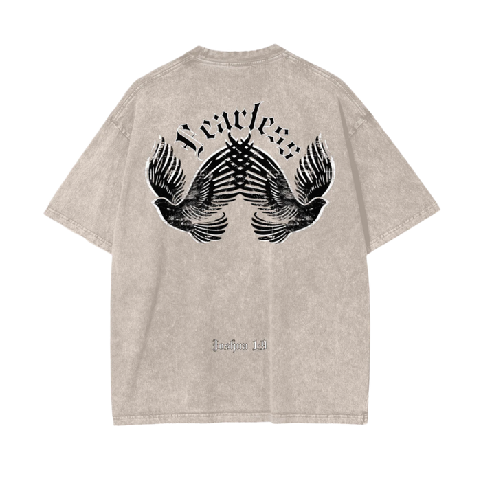 Fearless | Oversize Snow Washed T-Shirt