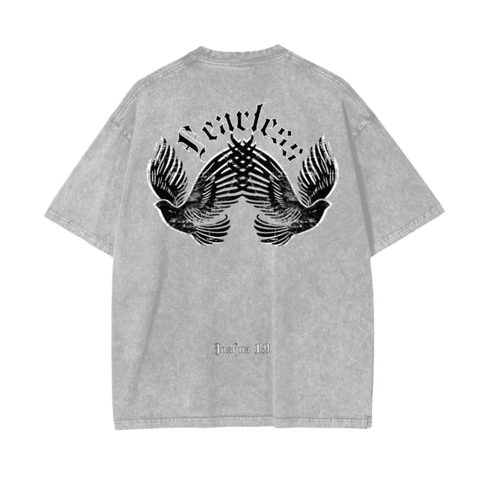 Fearless | Oversize Snow Washed T-Shirt