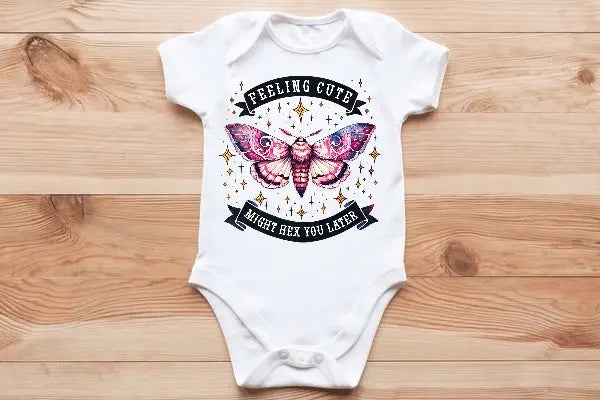 Feeling cute Might Hex you later vest🖤🦔 Claxton Creations GB