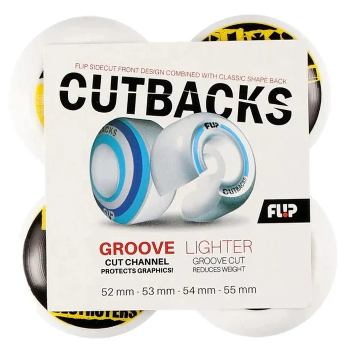 Flip Destroyers wheels black yellow 51 mm 100A