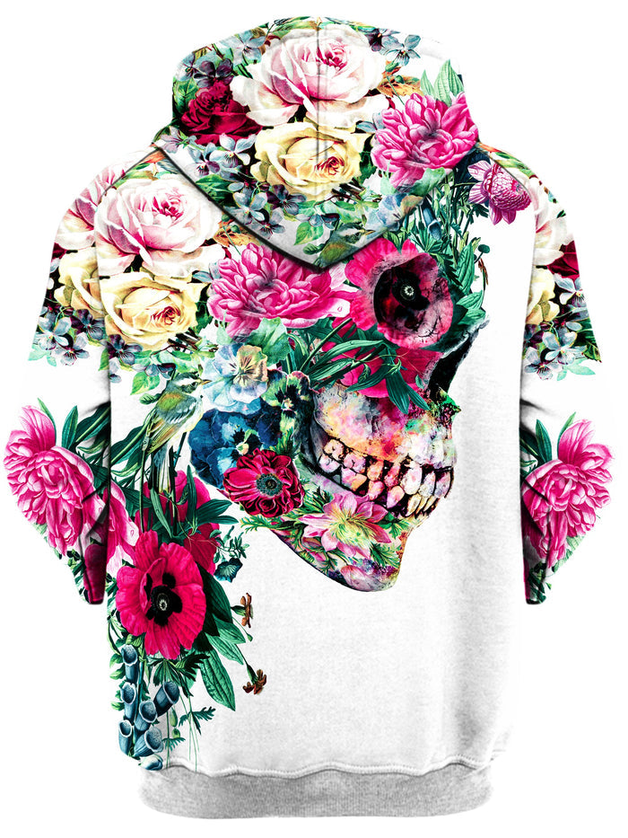 Floral Dorian Unisex Zip-Up Hoodie Riza Peker Epic Hoodie
