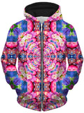 Flourish Unisex Zip-Up Hoodie Lucid Eye Studios Epic Hoodie