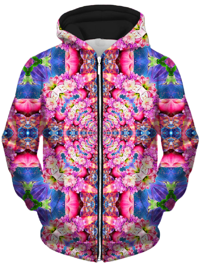Flourish Unisex Zip-Up Hoodie Lucid Eye Studios Epic Hoodie