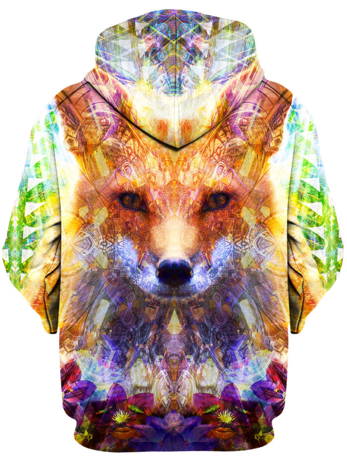 Fox Unisex Zip-Up Hoodie Lucid Eye Studios Epic Hoodie