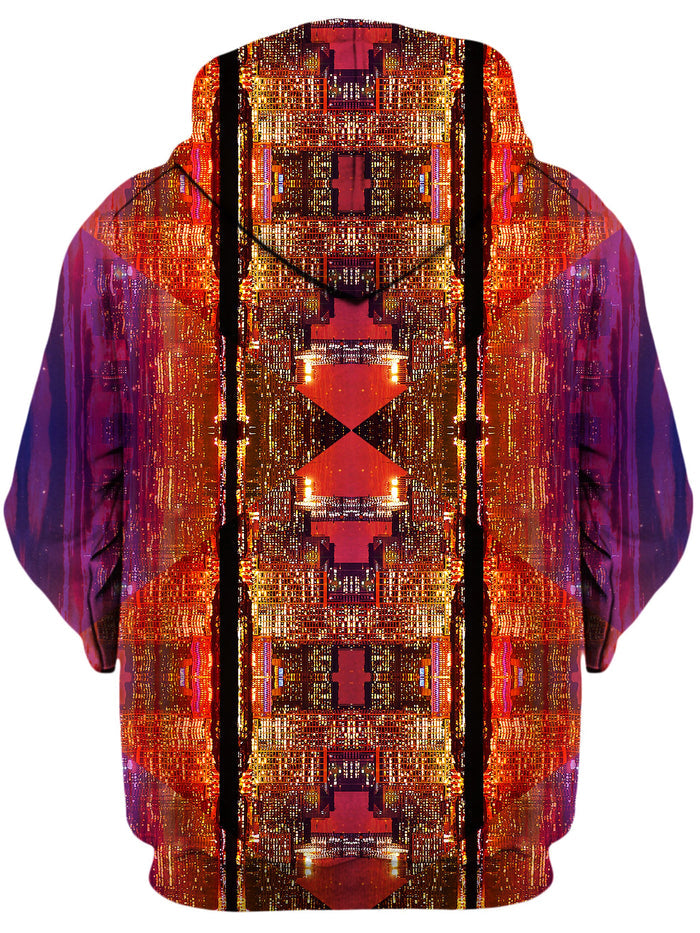 Future Giza Unisex Zip-Up Hoodie Lucid Eye Studios Epic Hoodie