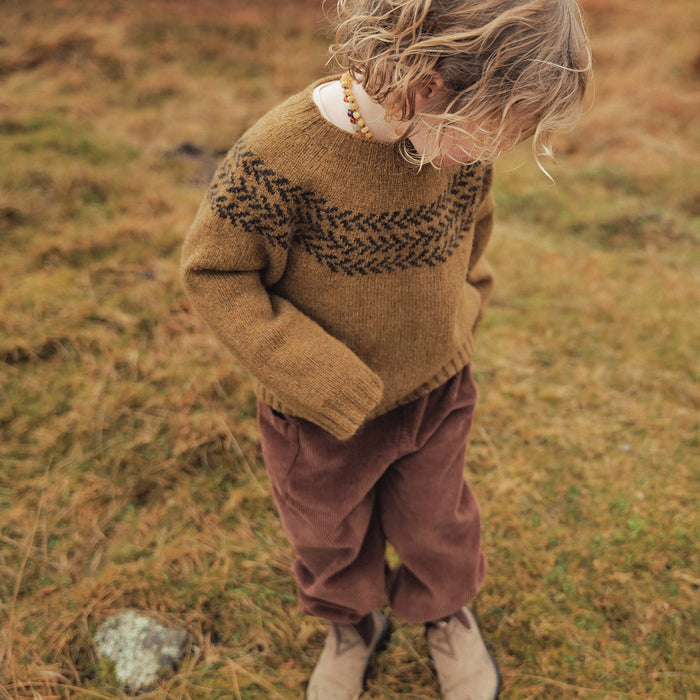 Garden Baby & Kids Sweater - Lambswool - Asparagus