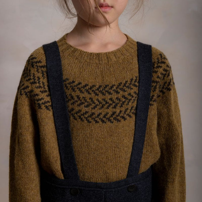 Garden Baby & Kids Sweater - Lambswool - Asparagus