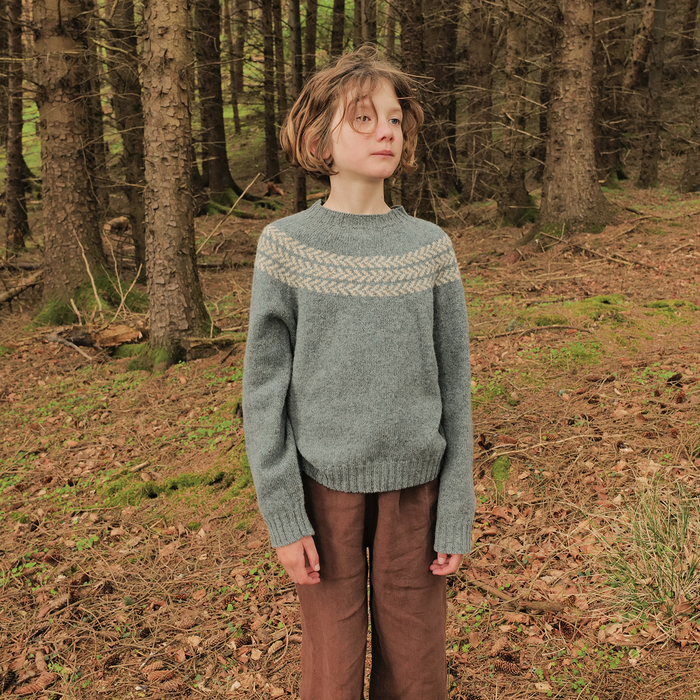 Garden Baby & Kids Sweater - Lambswool - Dusk