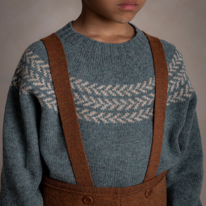 Garden Baby & Kids Sweater - Lambswool - Dusk