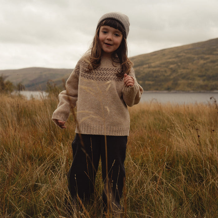 Garden Baby & Kids Sweater - Lambswool - Mallow