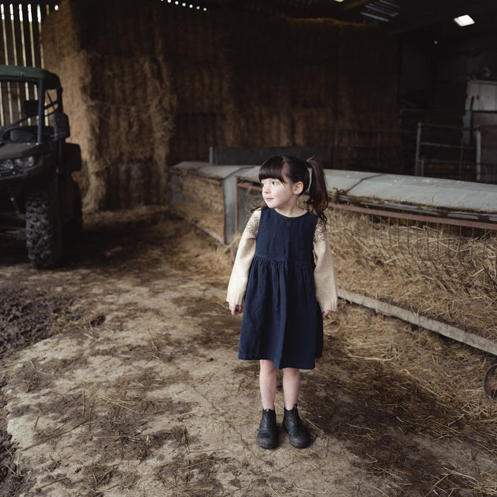 Garden Baby & Kids Sweater - Lambswool - Mallow