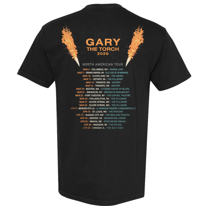 Gary The Torch Tour Tee