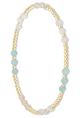 Gemstone Gold Joy Pattern 3mm Bead Bracelet e.newton Designs BRACELET
