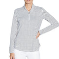 GGBlue Women's Georgia Ice Navy Cube Sun Shirt Size XL MSP$96