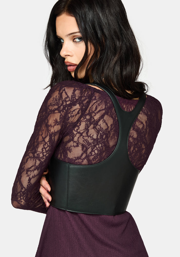 Gladyn Triple Buckle Racer Back Harness