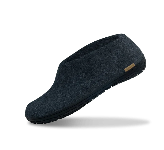 Glerups - the black Rubber Shoe Charcoal - AR-02-02