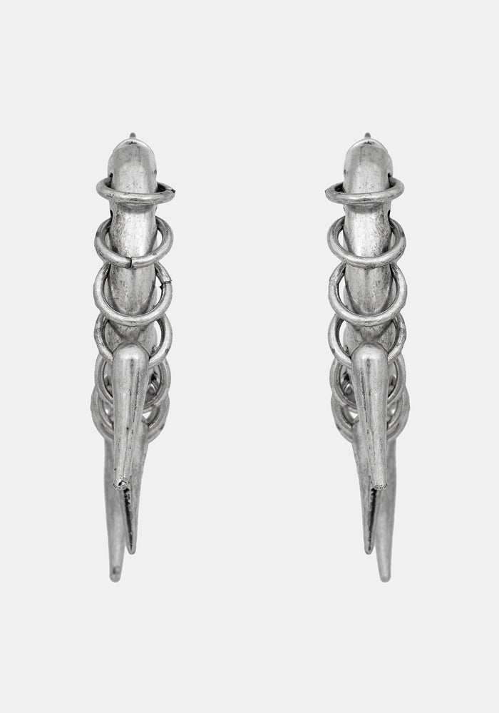 Gloryx Spike Pierced Hoops