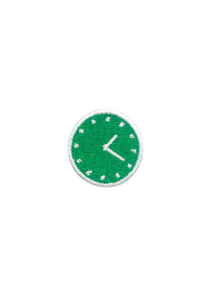 Green Clock Patch