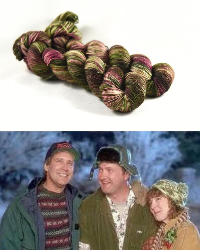Destination Yarn fingering weight yarn Griswold Family Christmas