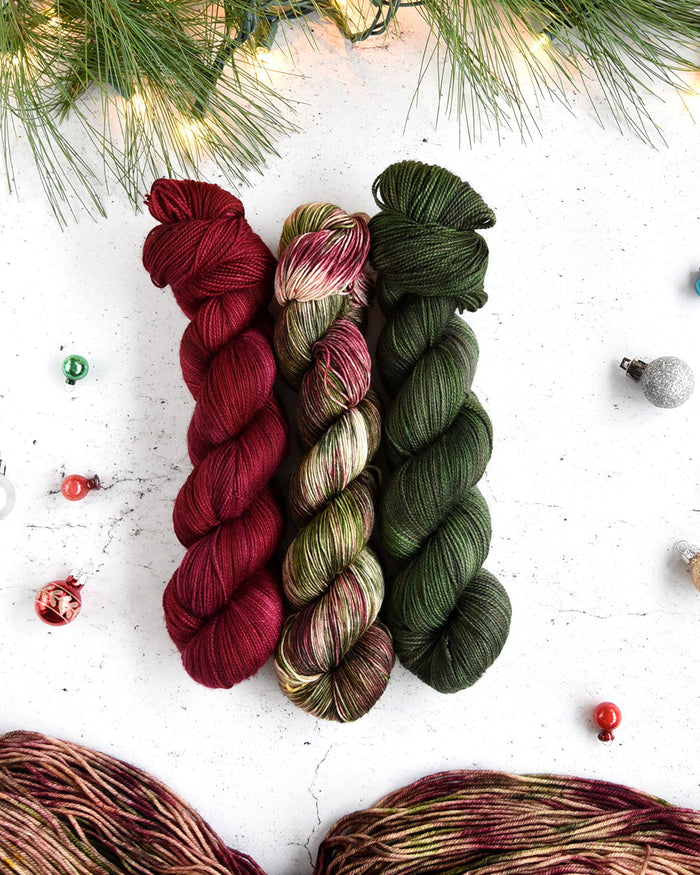 Destination Yarn fingering weight yarn Olive - All Weights