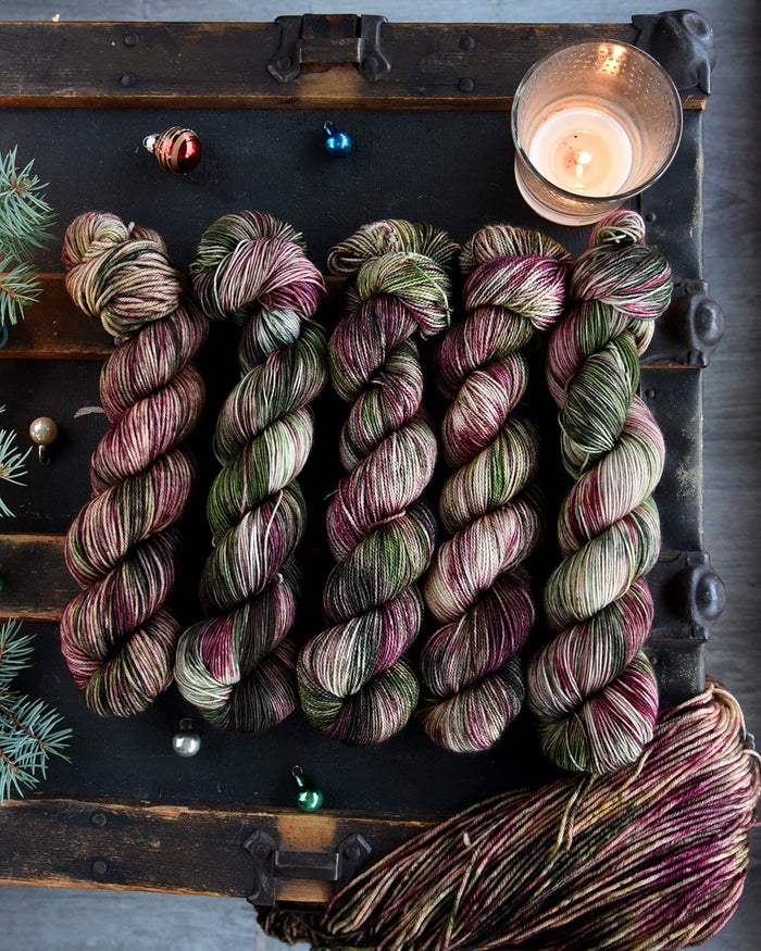 Destination Yarn fingering weight yarn Griswold Family Christmas