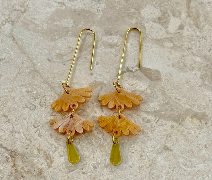 Hagen And Co - Fantale Earring - Orange