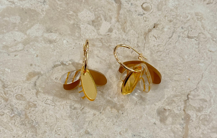 Hagen And Co - Happy Hour Earrings - Gold