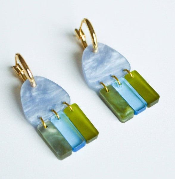 Hagen and Co - Sunset Earring - Ocean