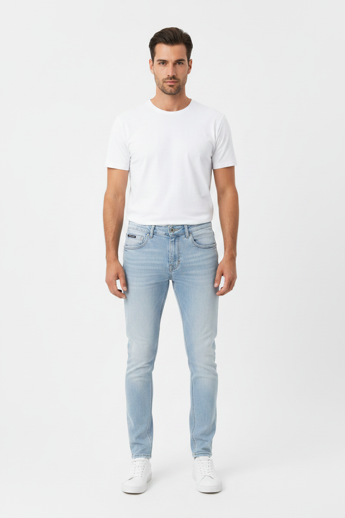 WAM DENIM Jeans 72452 Halvik Light Blue - Front View