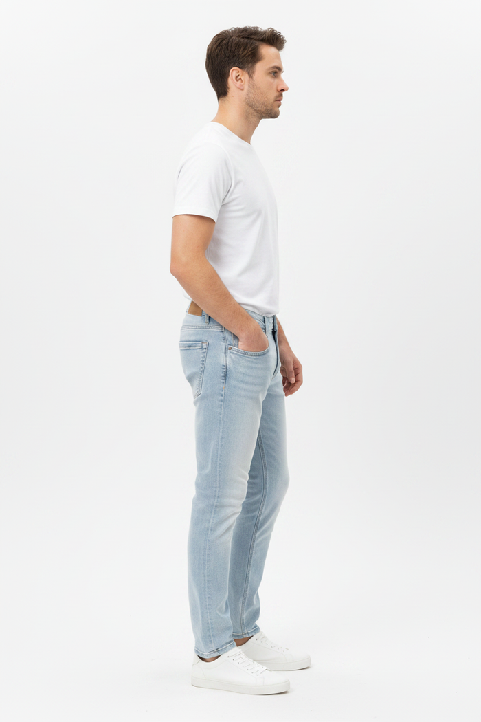 WAM DENIM Jeans 72452 Halvik Light Blue - Side View