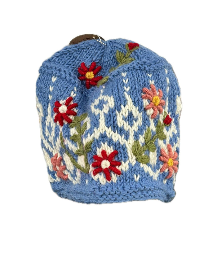 Hand Knit Beanie | 4 Colors Ganz Beanie Blue