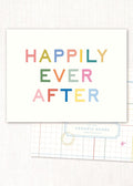Happily Ever After Rainbow Card