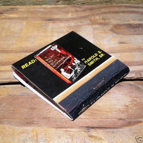 HAROLDS CLUB CASINO Matchbook Matches 1960s