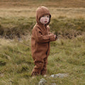 Harvest Baby & Kids Overall - Boiled Merino Wool - Auburn
