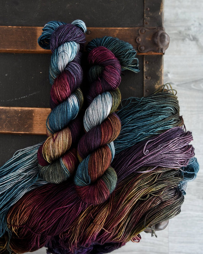 Destination Yarn fingering weight yarn Haunted Hudson Valley