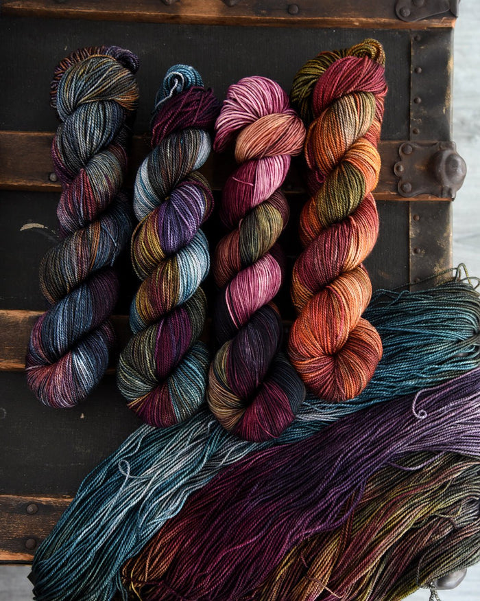 Destination Yarn fingering weight yarn Haunted Hudson Valley