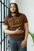 HBCU Men’s Brown/Gold Chenille Tee