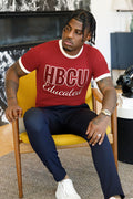 HBCU Men’s Crimson/Cream Chenille Tee
